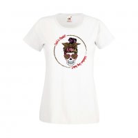 Дамска тениска Свети Валентин Skull Valentine's 10, снимка 7 - Тениски - 35582074