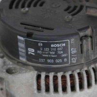 Алтернатор / генератор за Volkswagen Golf 4 1.4i 16V 75 к.с. (1997-2005) 0123310037, снимка 4 - Части - 44430043