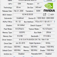 Видео карта NVidia GeForce Sparkle 9600 GT 512MB GDDR3 256bit PCI-E, снимка 10 - Видеокарти - 35027460