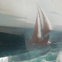 Майсторска морска картина, снимка 3 - Картини - 29569493