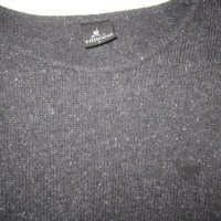 Дебел сив пуловер р-р Л, снимка 3 - Пуловери - 31044395