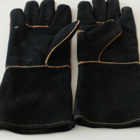 Велурени ръкавици XXL за заварчици,майстори., снимка 2 - Ръкавици - 44511044