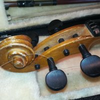 цигулка с лък и куфар-внос англия 0102221909, снимка 7 - Струнни инструменти - 35638839