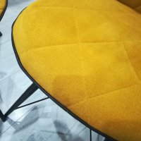 Жълти трапезни столове - 2броя, снимка 8 - Столове - 39184135