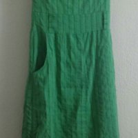 Дълга рокля в зелено, снимка 2 - Рокли - 30071080