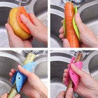 Универсална ръкохватка за бързо почистване на плодове и зеленчуци, 10х12см, снимка 5 - Други - 34492807