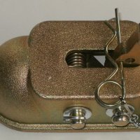Ключалка (лапа) за теглене на ремарке, жабка , 2 вида /тръба и правоъгълна/, снимка 4 - Ремаркета - 29177704