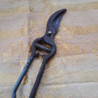 Стара лозарска ножица , снимка 1 - Други ценни предмети - 36416385