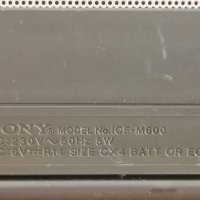 Радиоприемник SONY ICF-M600, снимка 7 - Радиокасетофони, транзистори - 38600672