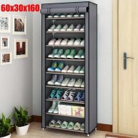 Шкаф за обувки с 9 реда, водоустойчив, снимка 1 - Шкафове - 42097745