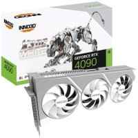 INNO3D GeForce RTX 4090 X3 OC White, 24576 MB GDDR6X, снимка 1 - Видеокарти - 33401346