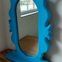 Oгледало с масивна, дървена рамка . , снимка 8 - Огледала - 39580988