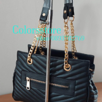Луксозна Черна чанта Victoria Secret кодSG104, снимка 2 - Чанти - 40276423