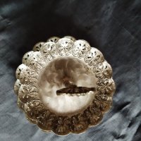 метална бонбониера в стил арт деко, снимка 2 - Антикварни и старинни предмети - 29820609