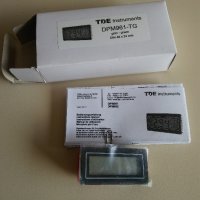 Панелни измерватели TDE Instruments 48x24 mm, снимка 1 - Друга електроника - 31949737