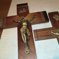 кръстове с христос от франция 1312221553, снимка 9 - Антикварни и старинни предмети - 38997651