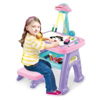 Детска маса с проектор за рисуване, снимка 6 - Рисуване и оцветяване - 42861837