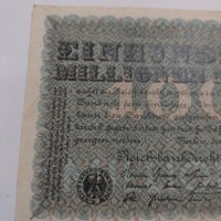 Райх банкнота - Германия - 100 Милиона марки / 1923 година - 17956, снимка 5 - Нумизматика и бонистика - 31032100