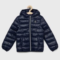 Зимно, пухено яке на Benetton! 11-12 год., 160см., 2хл., снимка 1 - Детски якета и елеци - 42444388