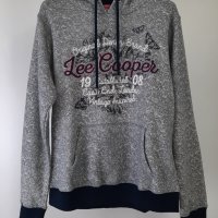 Lee Cooper - Дамски суичър с качулка Tex AOP OTH Hd,размер - М., снимка 1 - Суичъри - 39488288