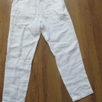 Дамски ленен панталон  H&M L.O.G.G. , снимка 1 - Панталони - 37743228
