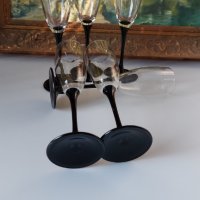 Luminarc (Франция) кристални чаши за вино, снимка 4 - Чаши - 39680397