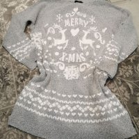 Дамски мек пуловер Reserved М размер, уголемен пасва на ХЛ, снимка 1 - Блузи с дълъг ръкав и пуловери - 39128831