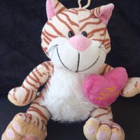 Котенце Тигърче със сърце Love , снимка 2 - Плюшени играчки - 44406891