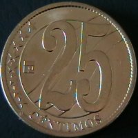 25 центимос 2007, Венецуела, снимка 1 - Нумизматика и бонистика - 32141492