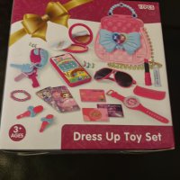 Нов Комплект 17 части детски аксесоари грим чанта за момиче 3+ Подарък дете, снимка 8 - Други - 39687381