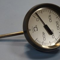 биметален термометър DTU N2 ф100mm, 0/+400°C, L-100mm, снимка 7 - Резервни части за машини - 37106998