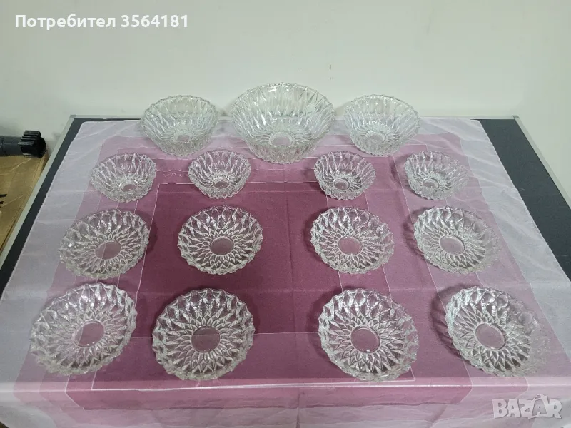 кристален сервиз , снимка 1
