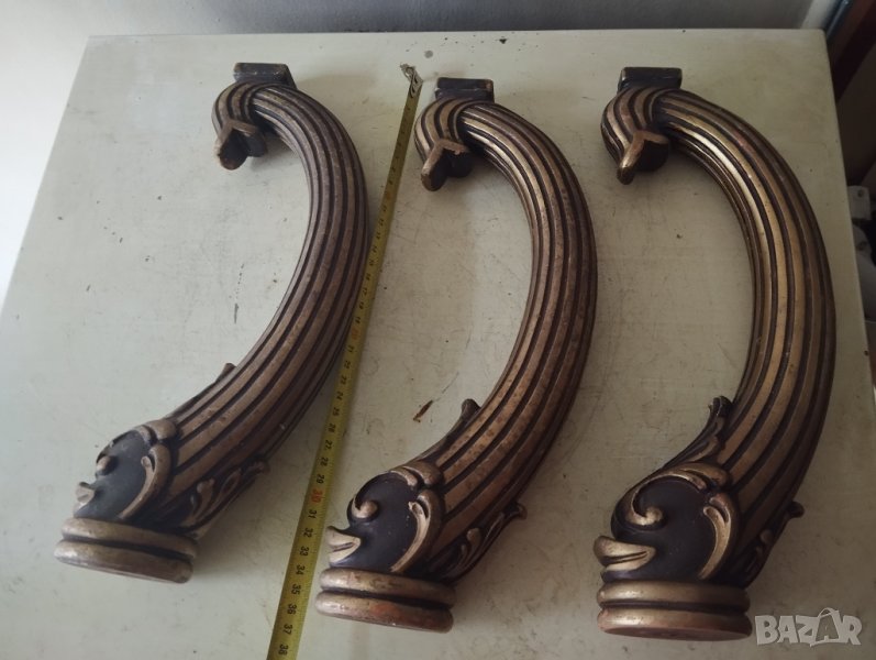 три ретро крачета за маса-комплект, снимка 1