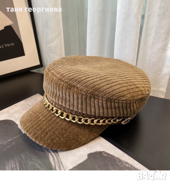 дамски каскет с декорация, снимка 1