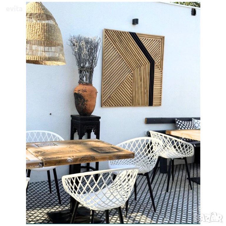 Артистични дървени панa – изключителен акцент за дома ви, снимка 1