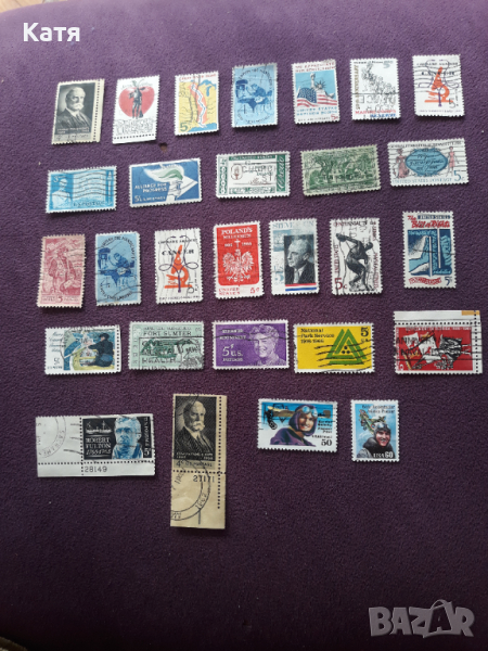 Пощенски марки микс, снимка 1
