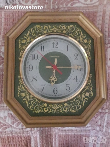стенен часовник Янтар, снимка 1