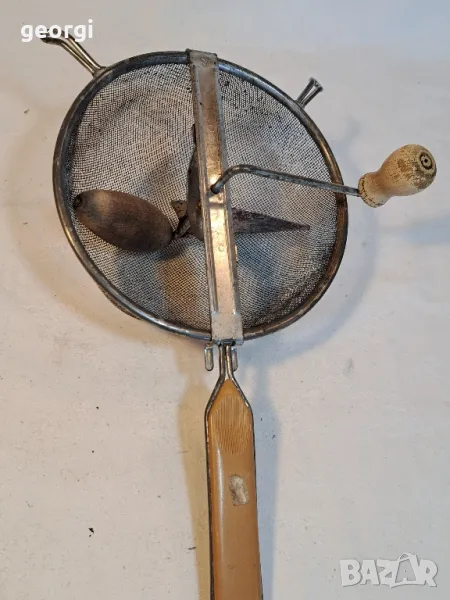 ретро ръчен пасатор  20/2  , снимка 1