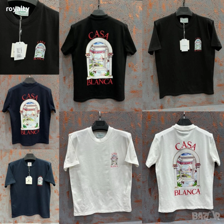 Casa Blanca Мъжки Тениски Различни Цветове , снимка 1