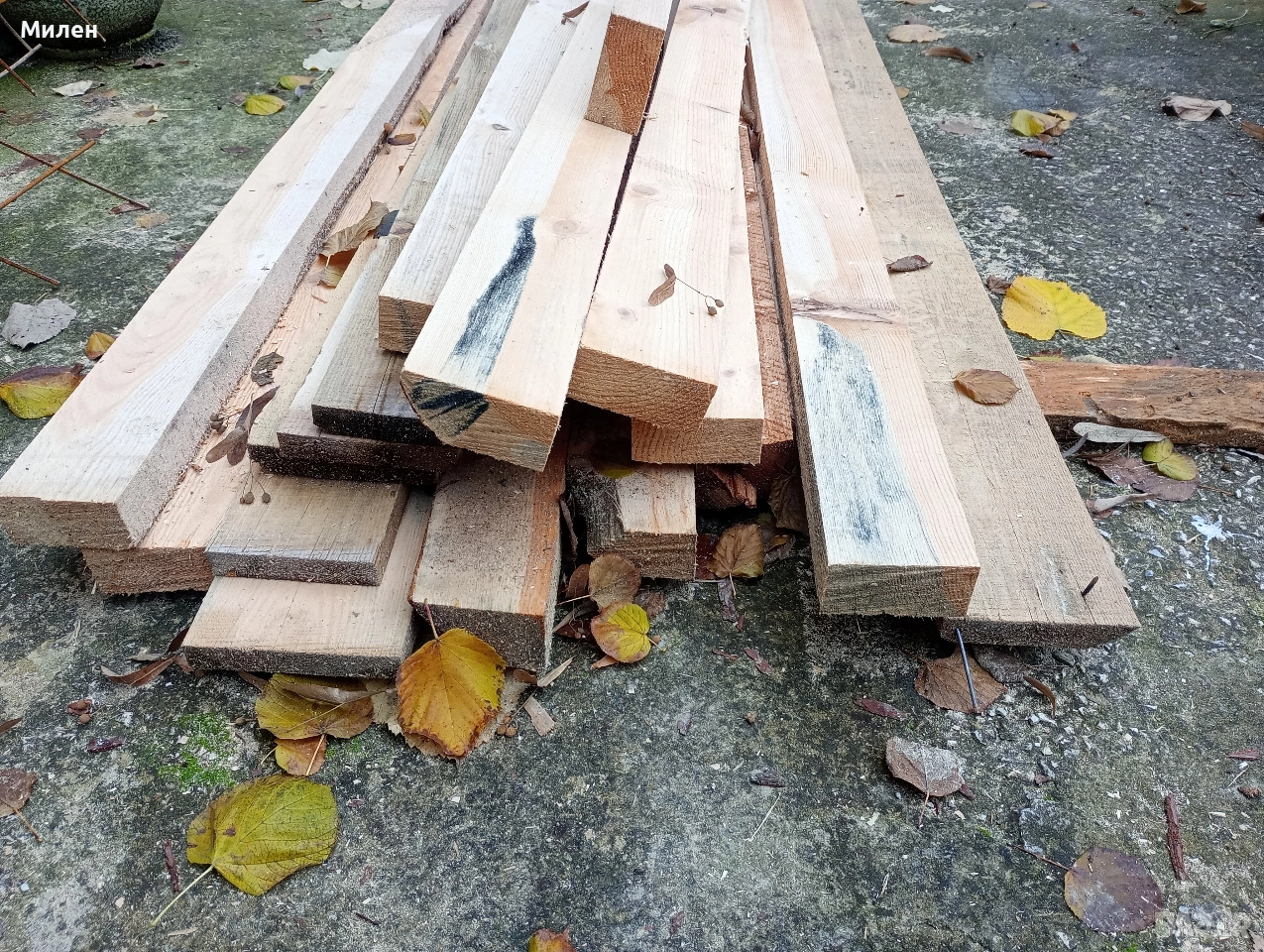 дървен материал дъски , снимка 1