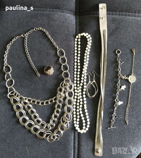 Лот от бижута - гривни, колиета, обеци, снимка 1