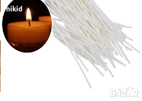 10 бр фитил за свещи фитили 25 см свещ, снимка 1