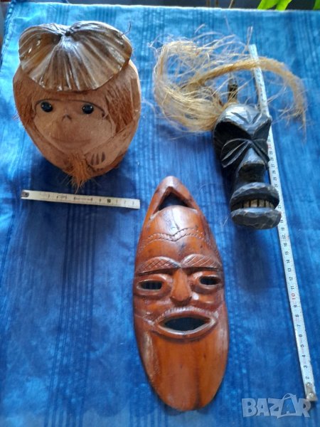 Африкански маски и кокосова, снимка 1