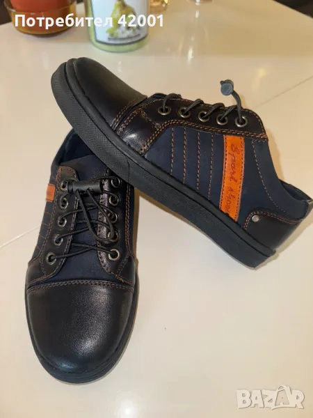 Стилни кожени обувки Mat star, 33 номер, Нови, снимка 1
