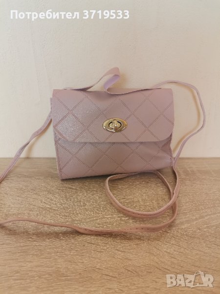 !!Намаление!! Нова розова ръчна чанта с дръжка за рамо, снимка 1