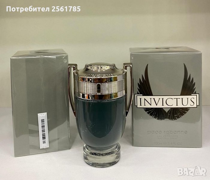 Мъжки парфюм Paco Rabanne Invictus EDT 100 ml , снимка 1