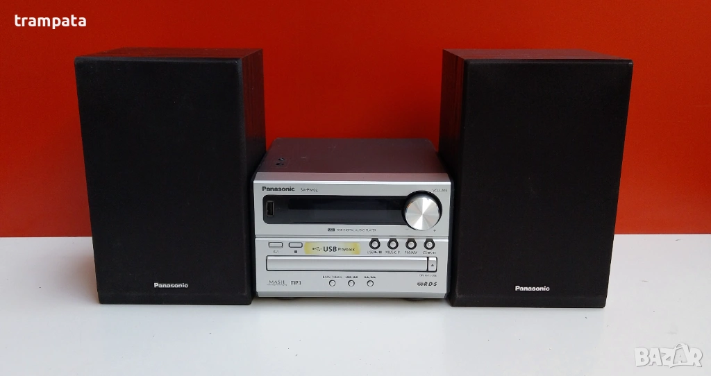 НАЙ ДОБРАТА ОФЕРТА Компактна Аудиосистем Panasonic SA-PM02, снимка 1
