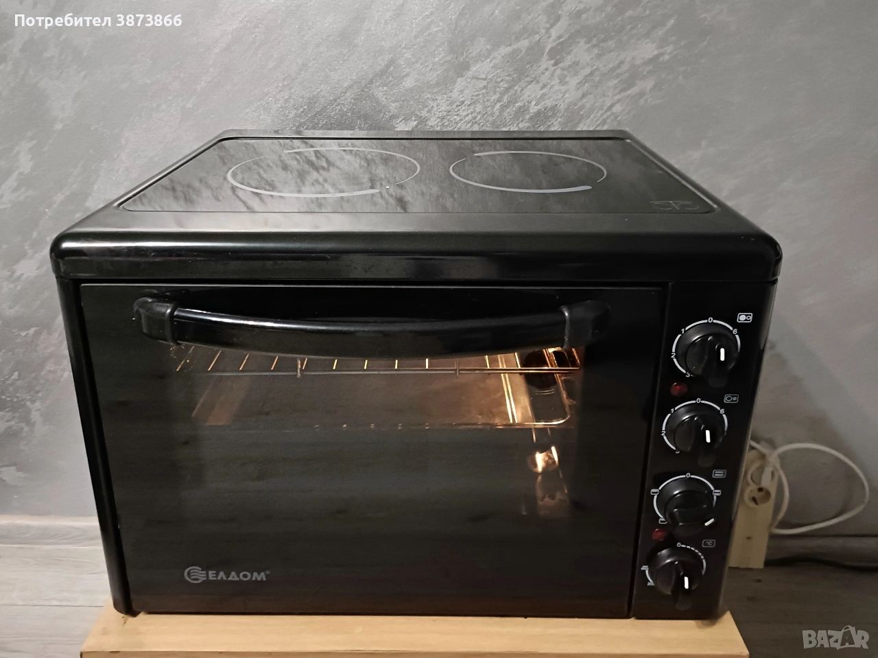 Готварска печка Елдом 201VFEN, снимка 1