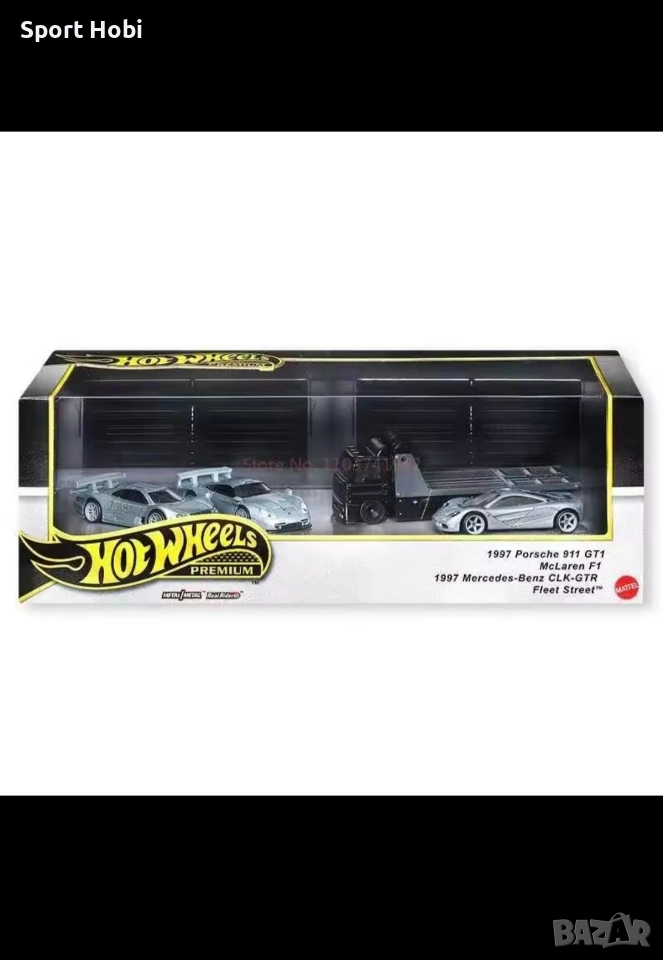 Hot wheels Set Garage Porsche, Mercedes, McLaren , снимка 1