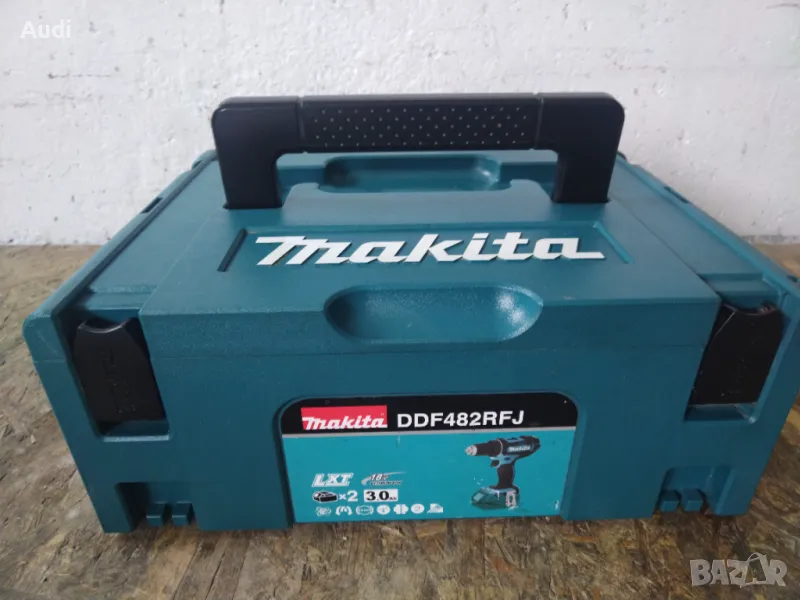 Куфар за инструменти  Подходящ винтоверт или други   MAKITA DDF482RFJ, снимка 1